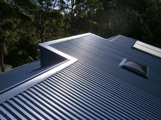 Gunmetal colorbond roof in Western Sydney